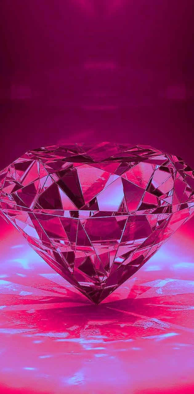 pink diamonds wallpaper