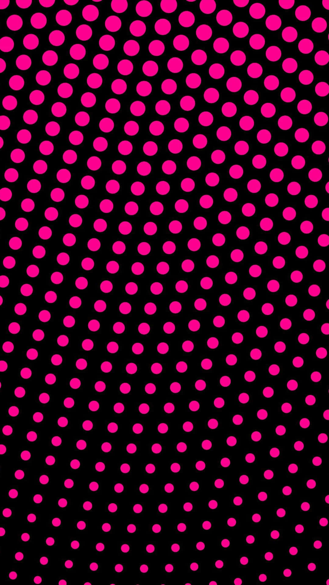 Pink Dots Pattern Abstract Wallpaper