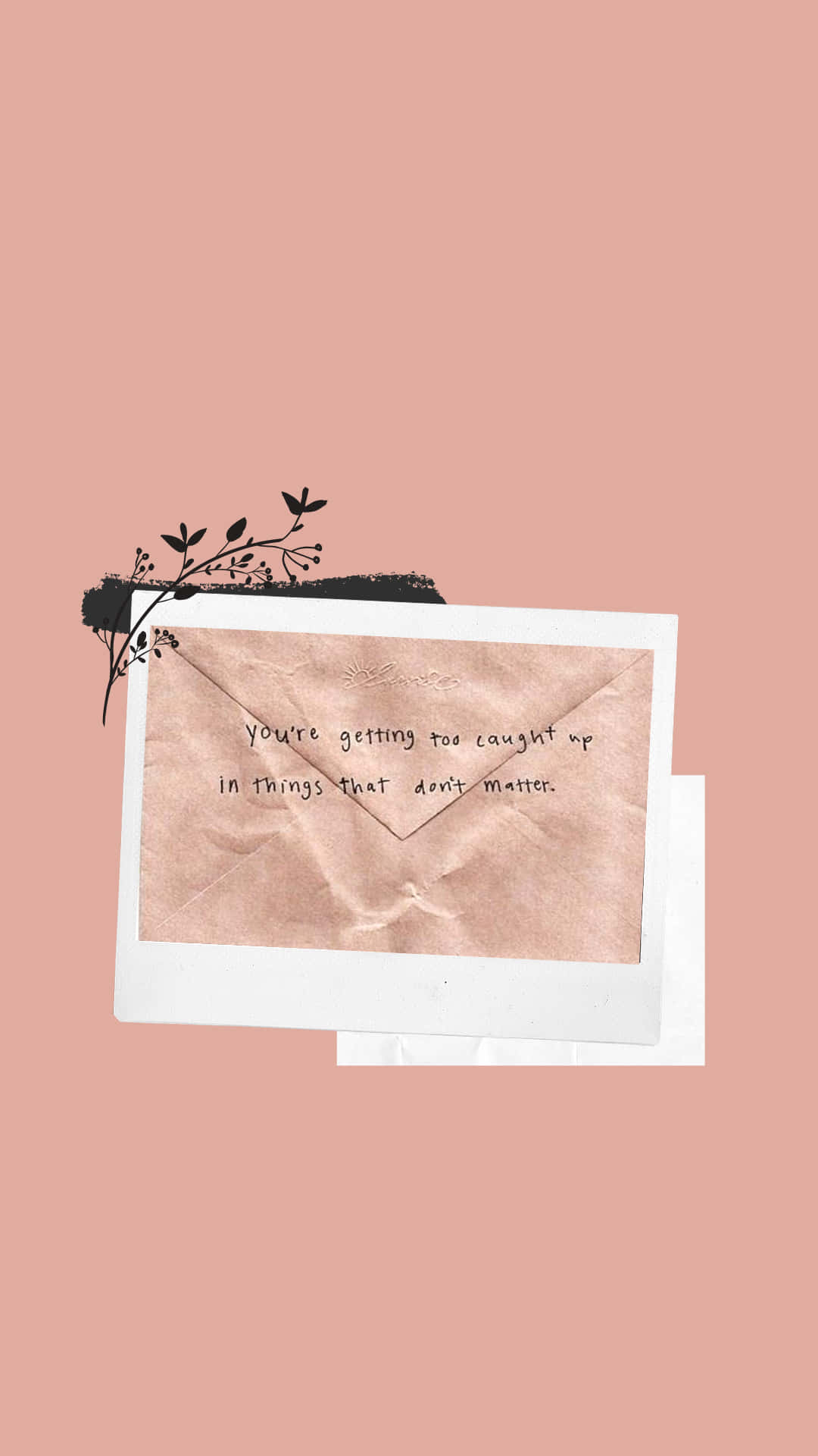 Pink Envelope For Instagram Stories Wallpaper