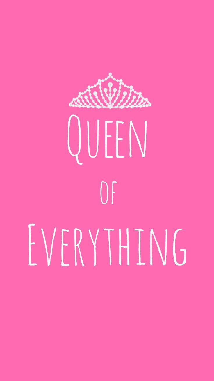 Pink Everything Queen Girly Sfondo