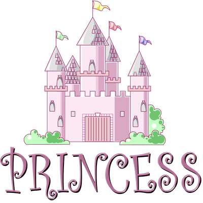 Pink Fairytale Castle Princess Graphic PNG