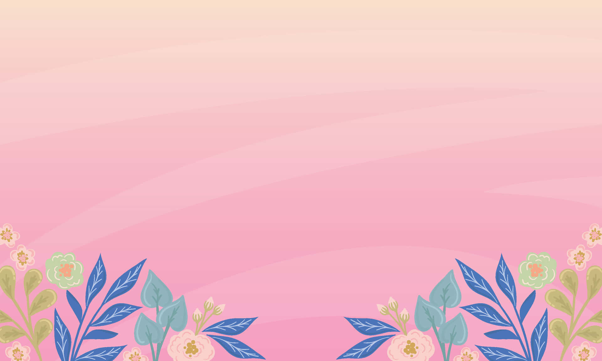 Pink_ Fall_ Floral_ Aesthetic_ Background Wallpaper