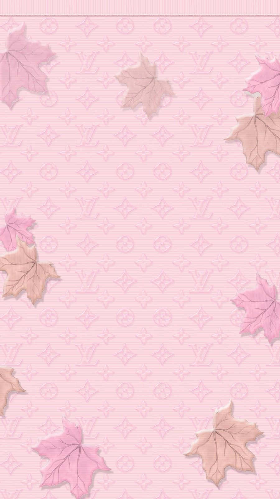 Pink Fall Louis Vuitton Wallpaper