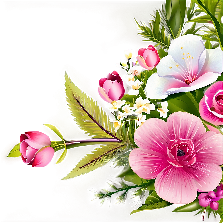 Pink Floral Arrangement Png 20 PNG