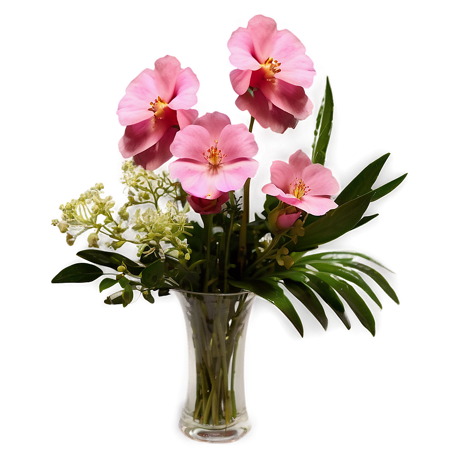 Pink Floral Arrangement Png Mow PNG