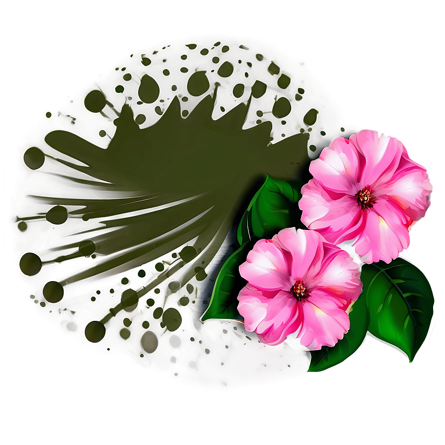 Pink Flower Background Png Jty PNG