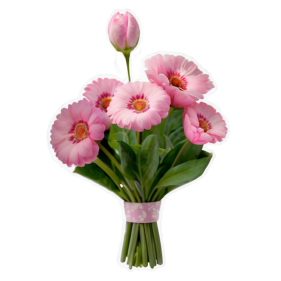 Pink Flower Bouquet Png Pyg PNG