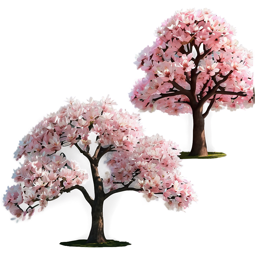 Pink Flowering Tree Png 56 PNG