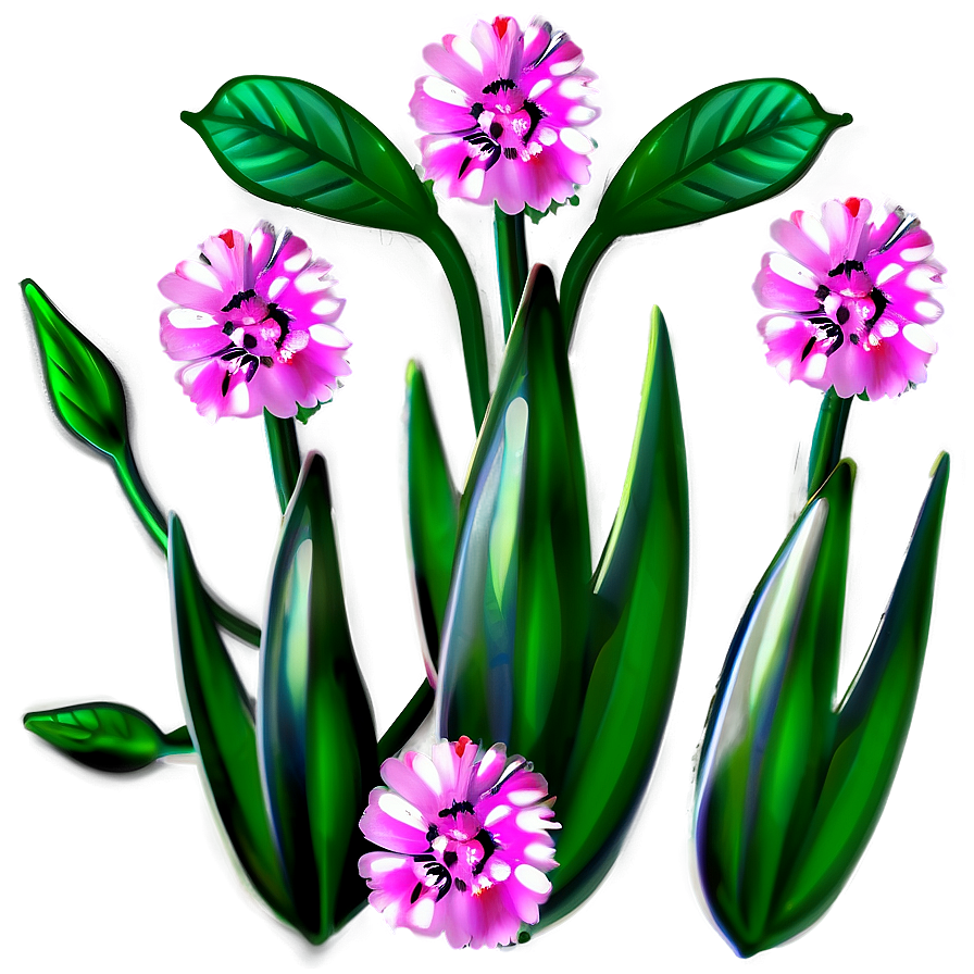 Pink Flowers Png 21 PNG