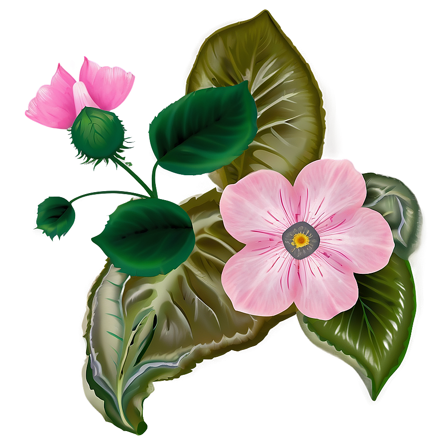 Pink Flowers Png 85 PNG