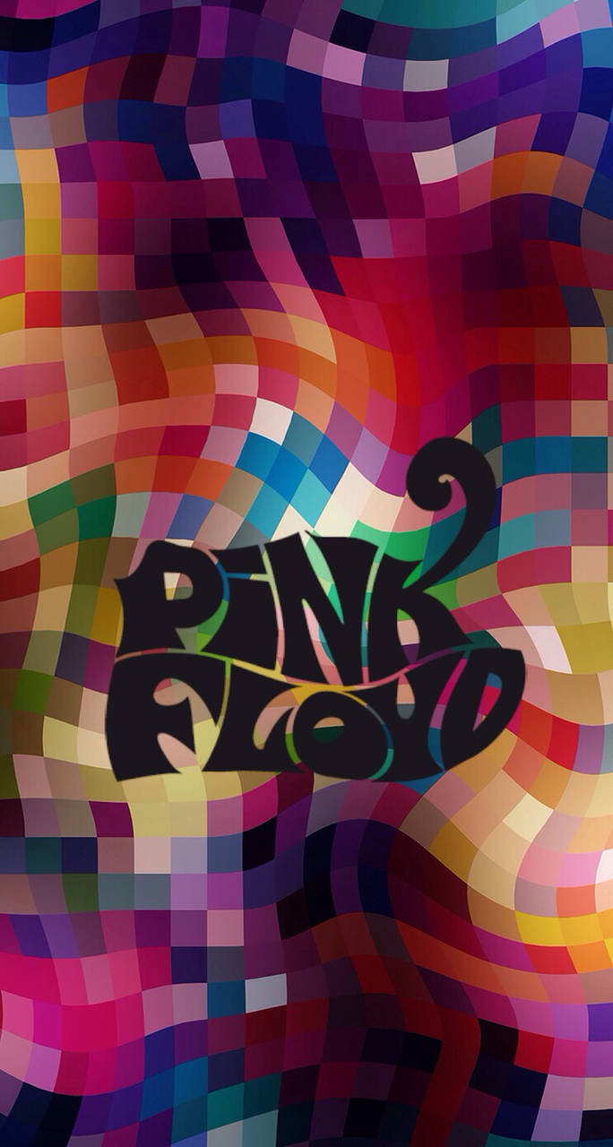 Pink Floyd 4k Rainbow Aesthetic Wavy Effect Wallpaper