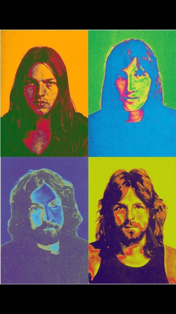 Pink Floyd 4k Retro Psychedelic Art Wallpaper