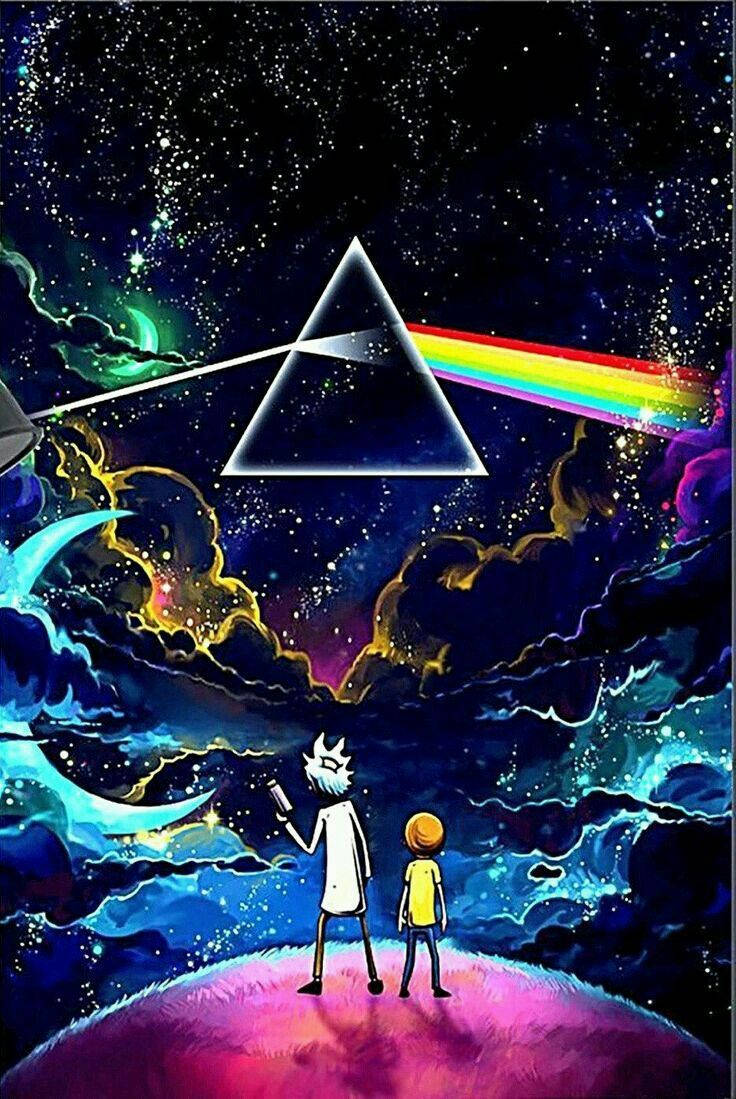 Pink Floyd Rick And Morty