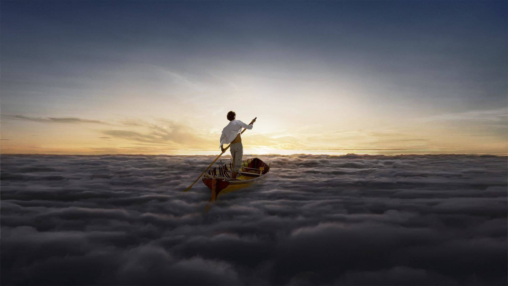 Pink Floyd Sailing Above Clouds Wallpaper