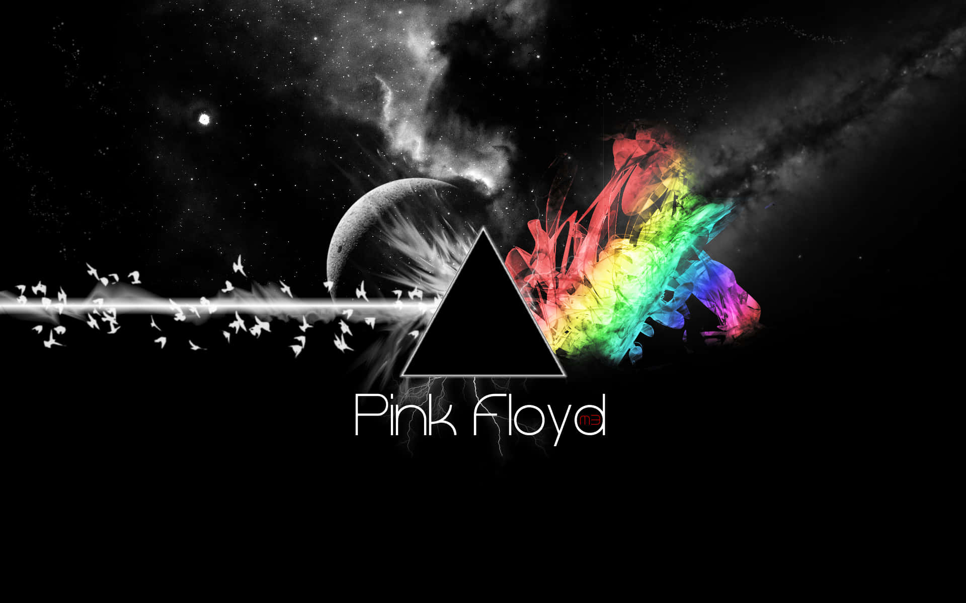 Einmarkantes Bild Vom Klassischen Pink Floyd Album 
