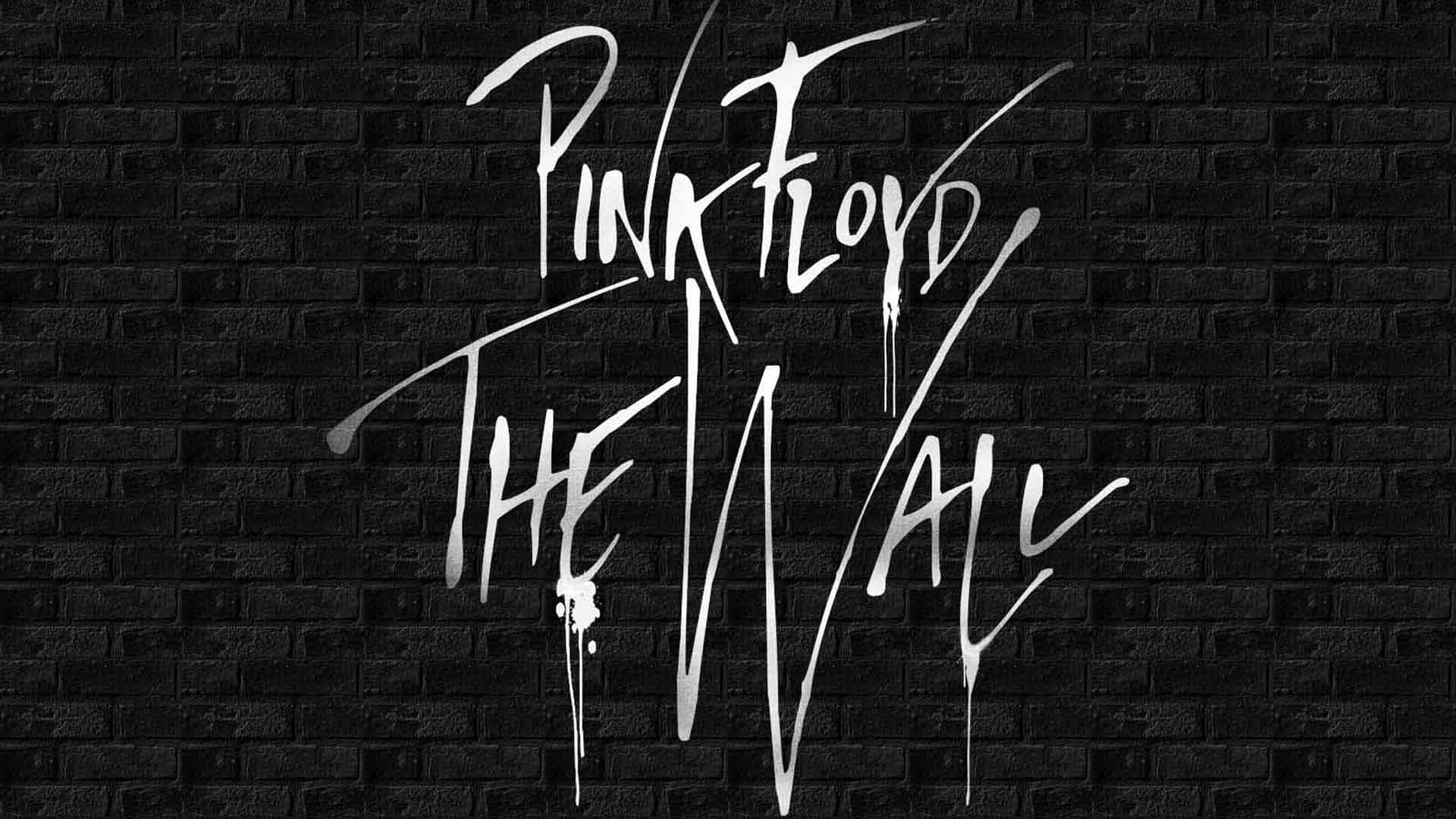 Pinkfloyd The Wall - Copertina Del Classico Album Rock Sfondo