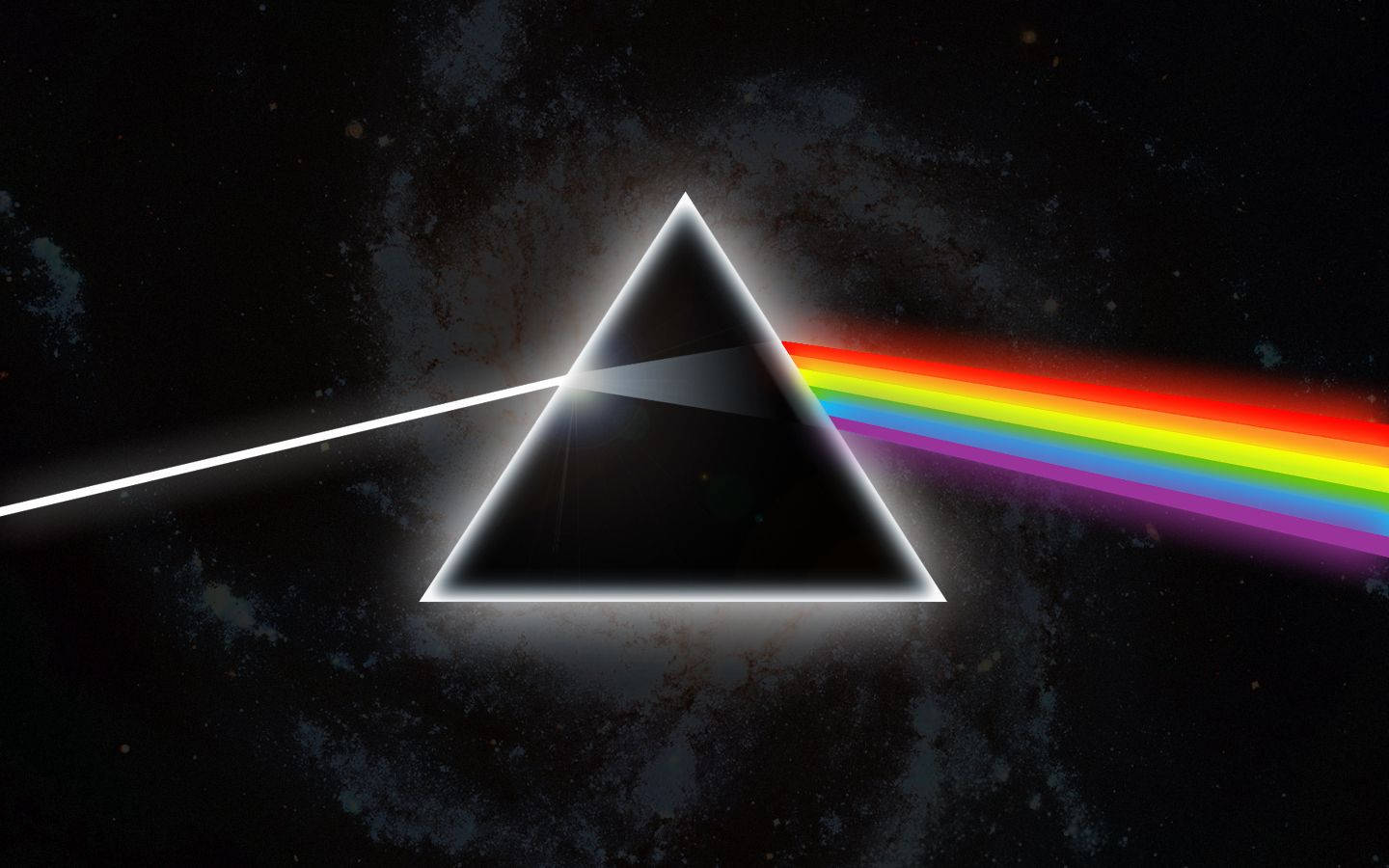 Pink Floyd Triangle Digital Art Wallpaper