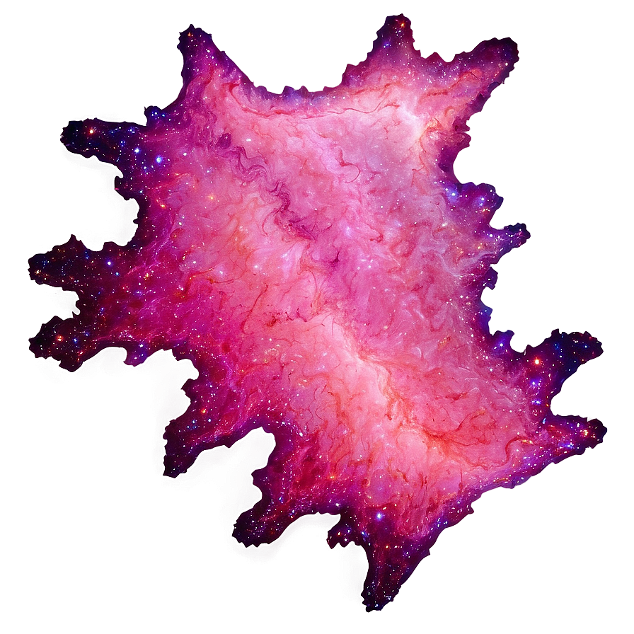 Pink Galaxy Stars Png 05062024 PNG