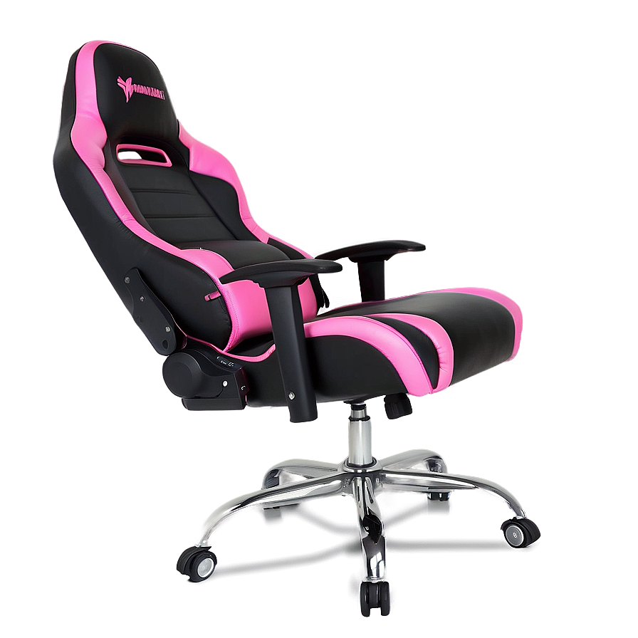 Pink Gaming Chair Png 05252024 PNG