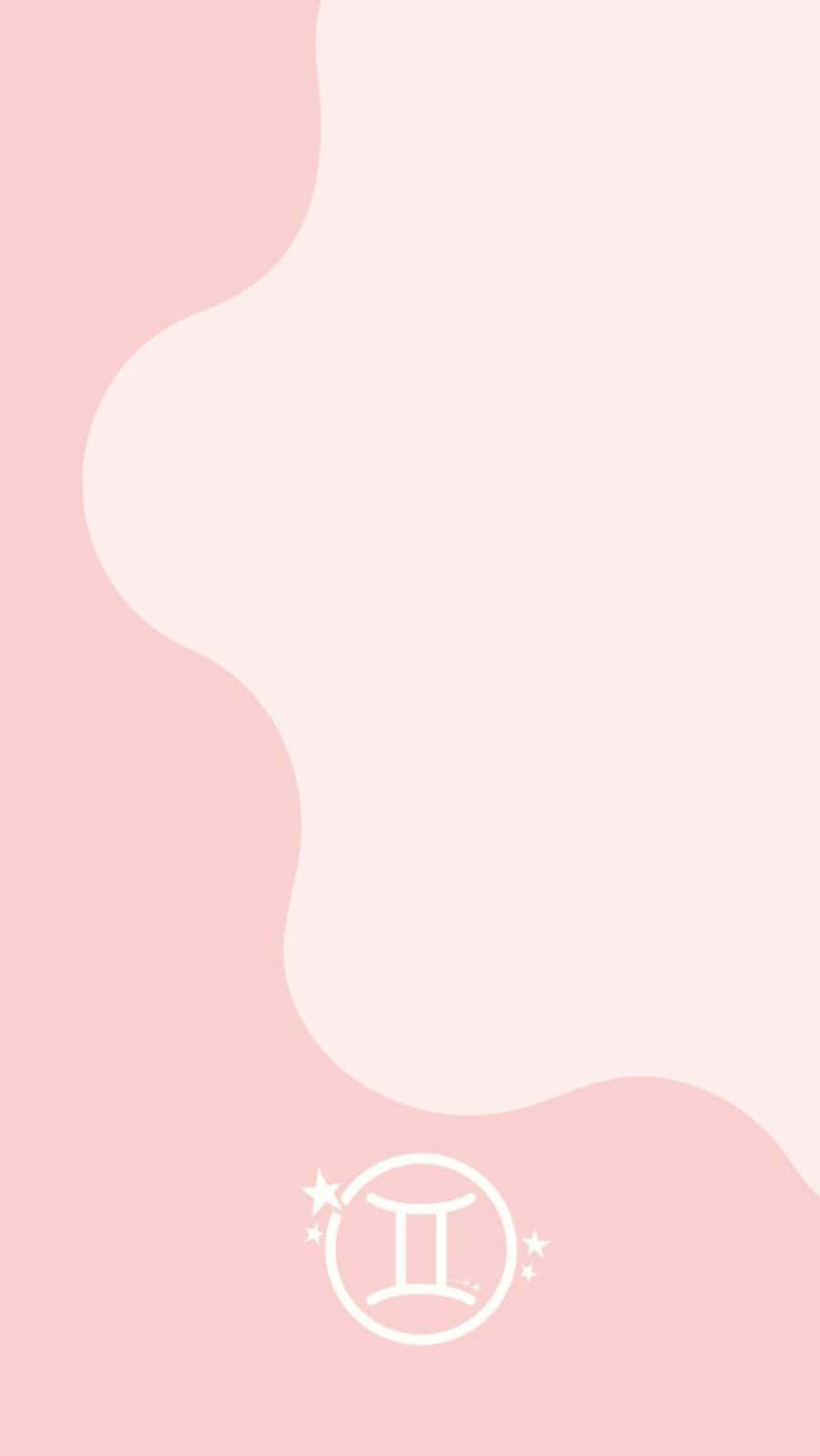 Pink Gemini Aesthetic Wallpaper Wallpaper