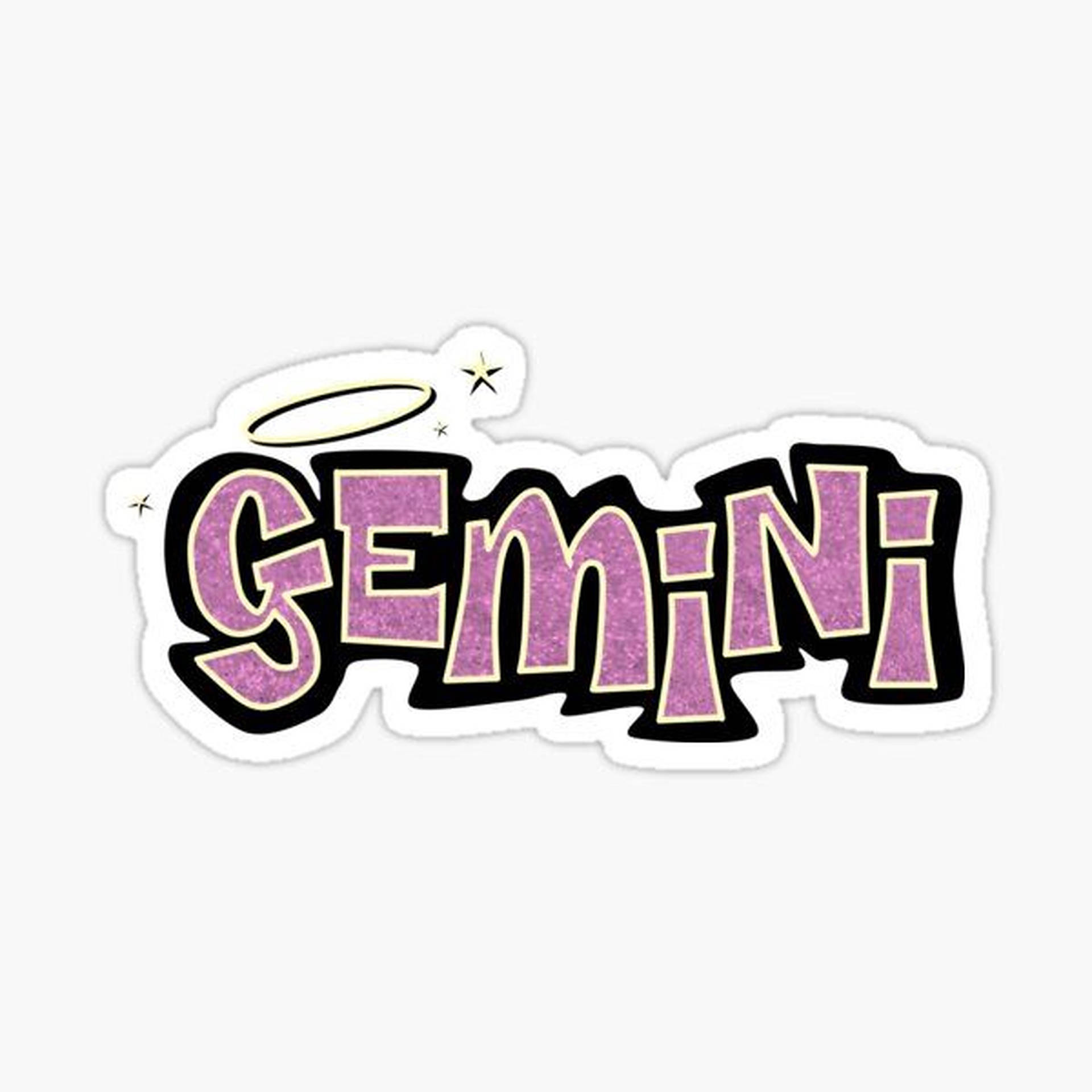 Pink Gemini Zodiac Bratz Background
