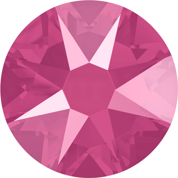 Pink Gemstone Facets Graphic PNG