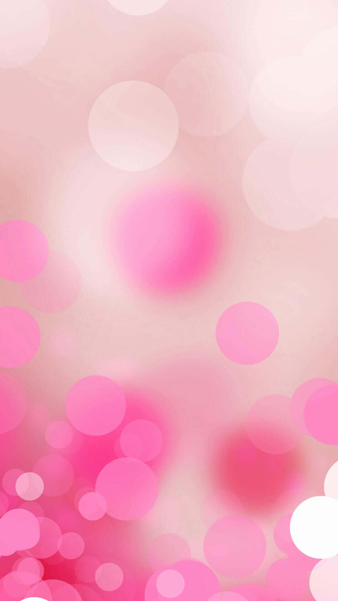 Caption: Dreamy Pink Girly Background