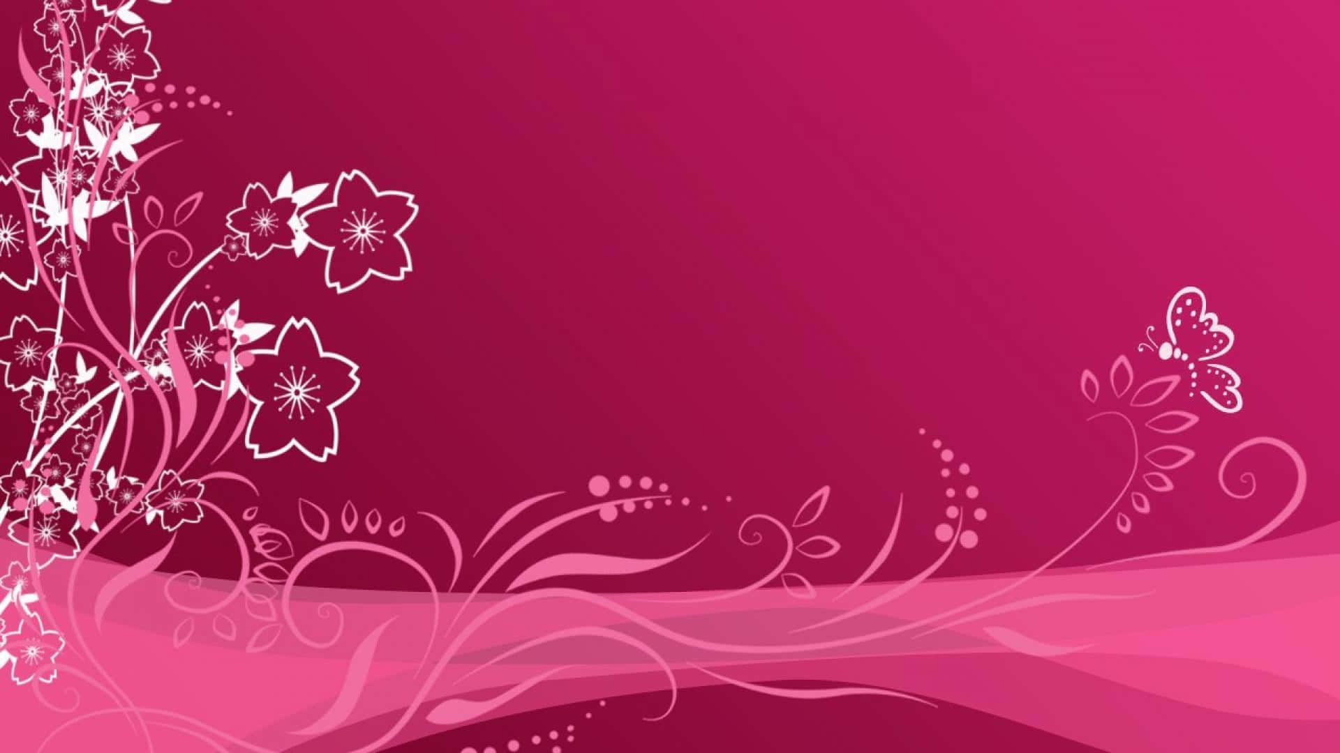 Caption: Dreamy Pink Girly Abstract Background
