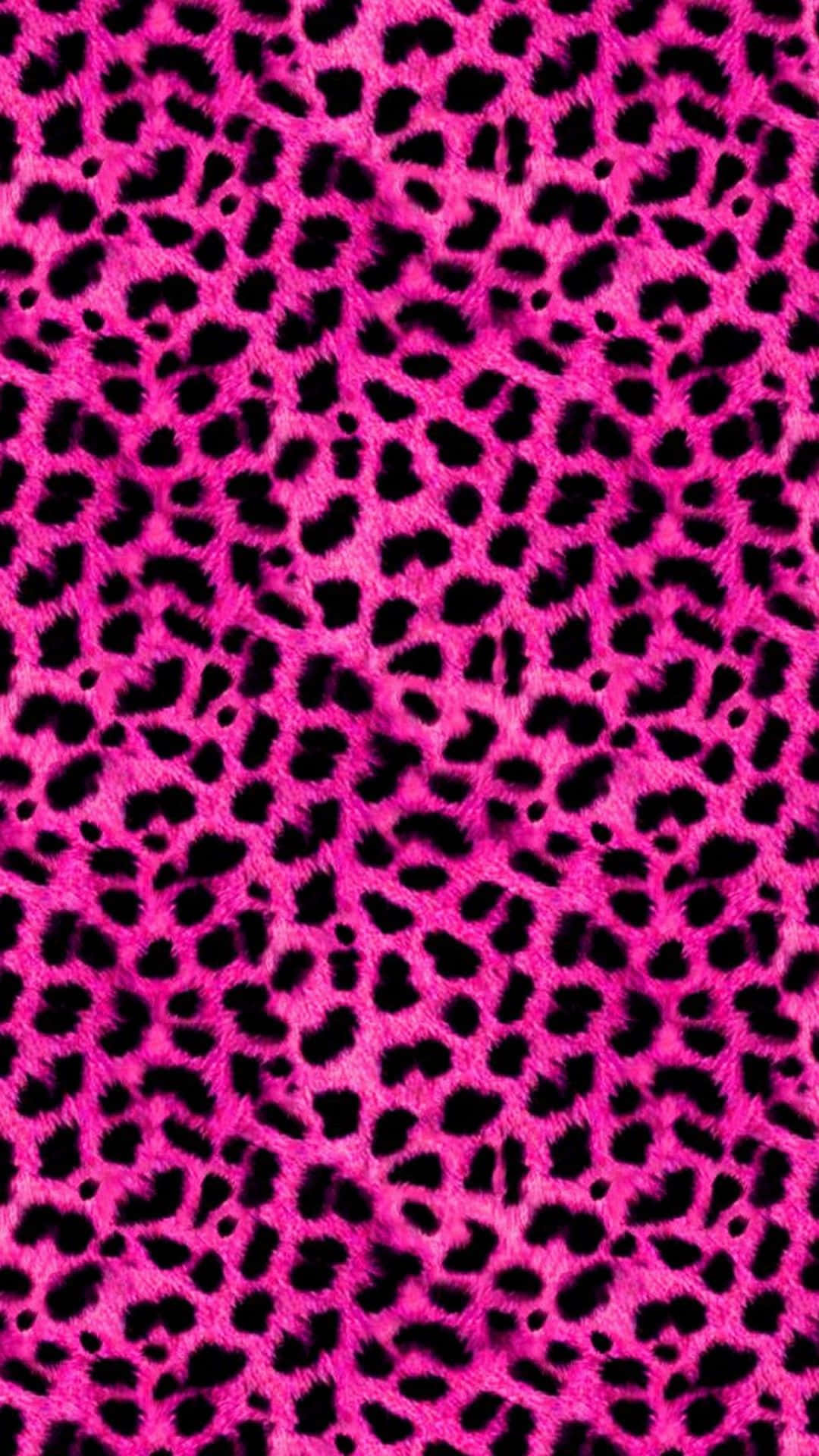 Leopardofemenino Rosa. Fondo de pantalla