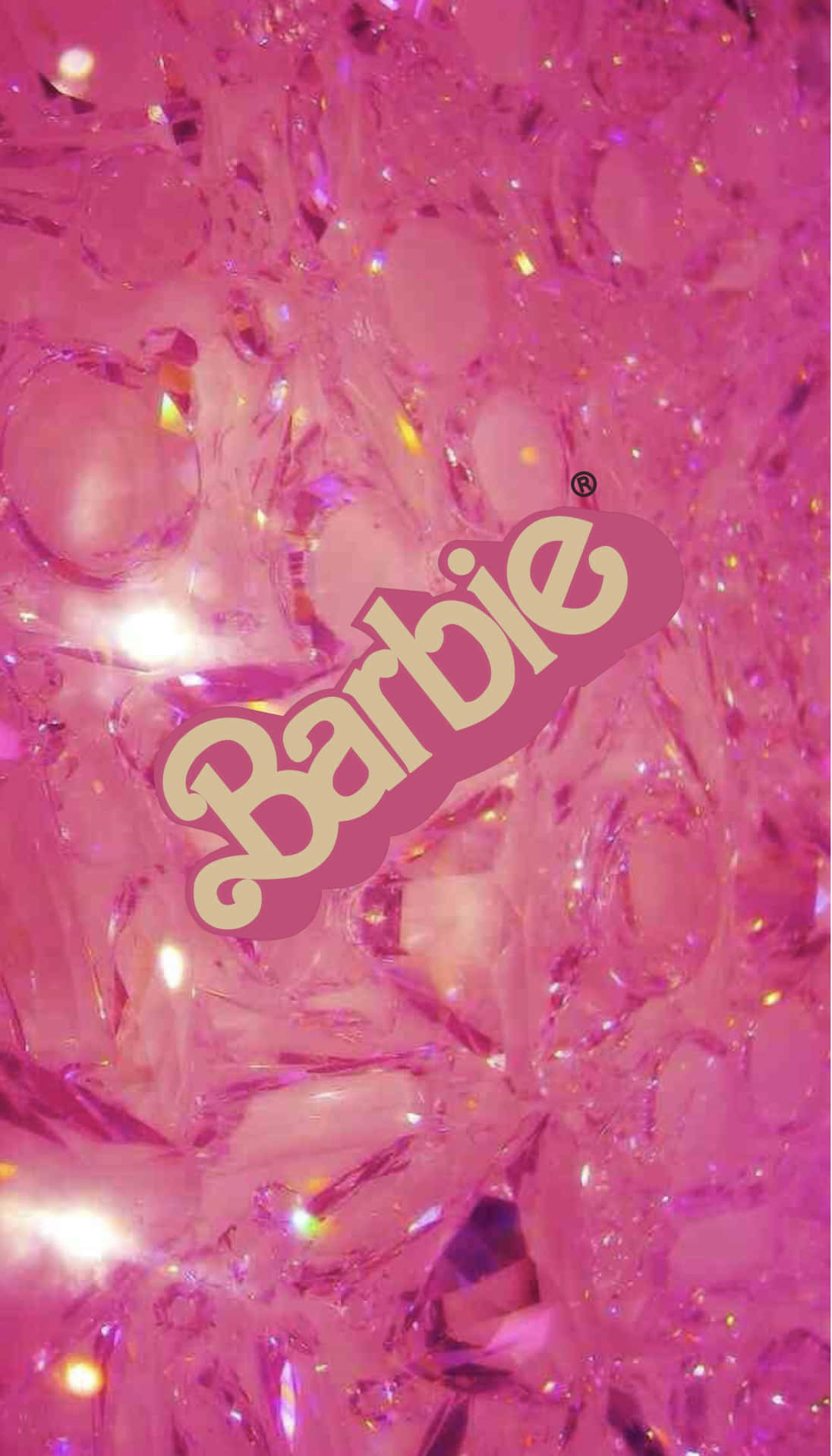 Pink Glitter Barbie Aesthetic Wallpaper