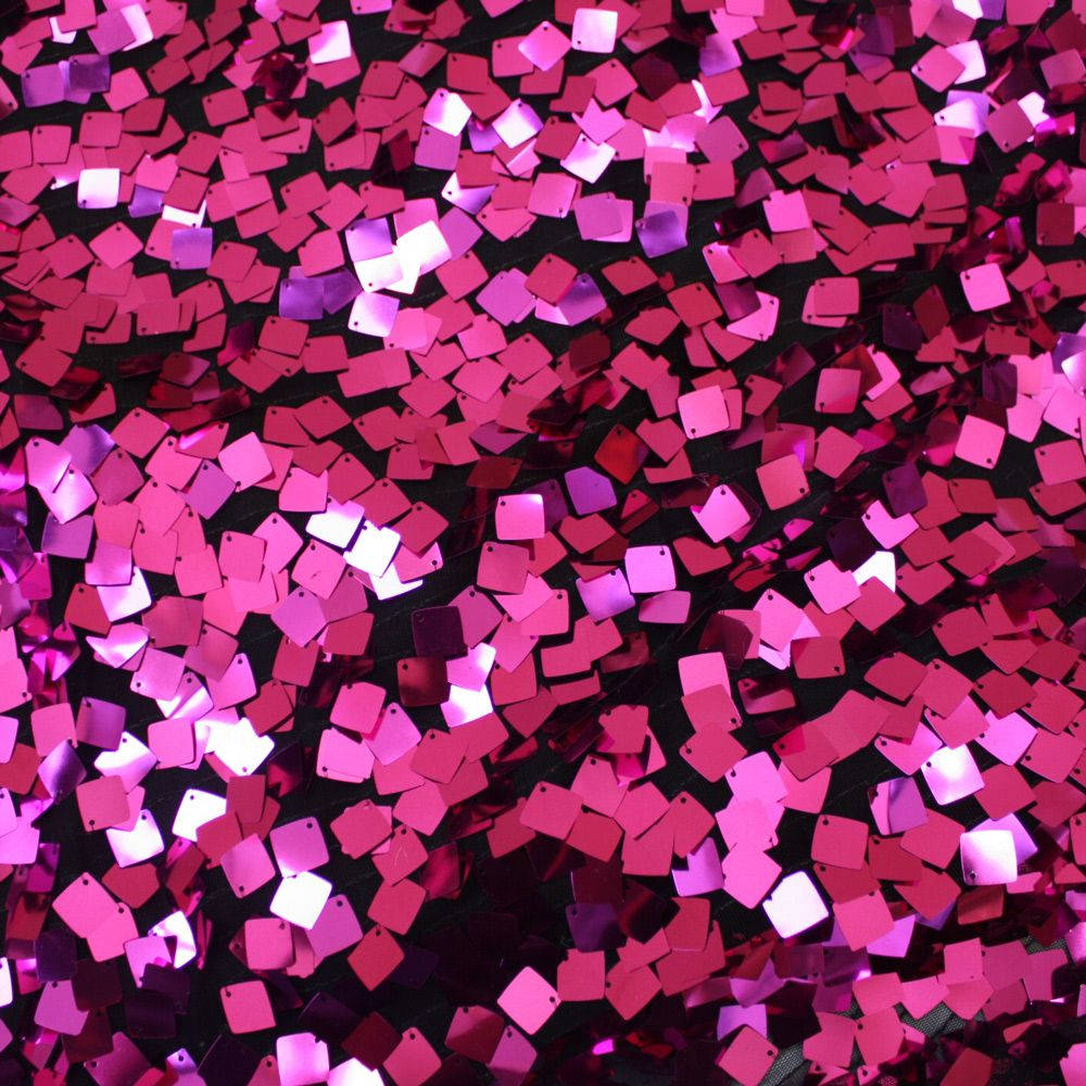 Pink Glitter In Square Shapes Wallpaper