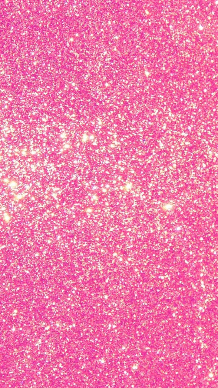 Pink Glitter With Hints Of Gold Wallpaper