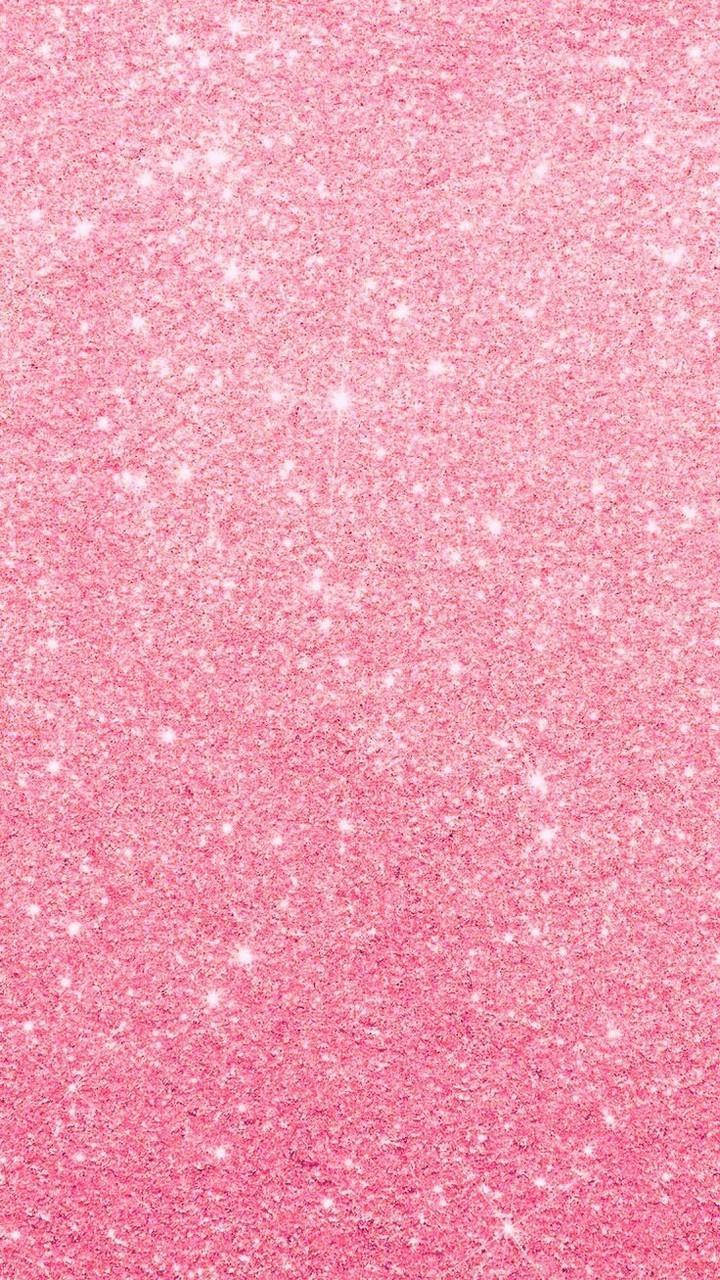 Pink Glitters And Sparkles Wallpaper