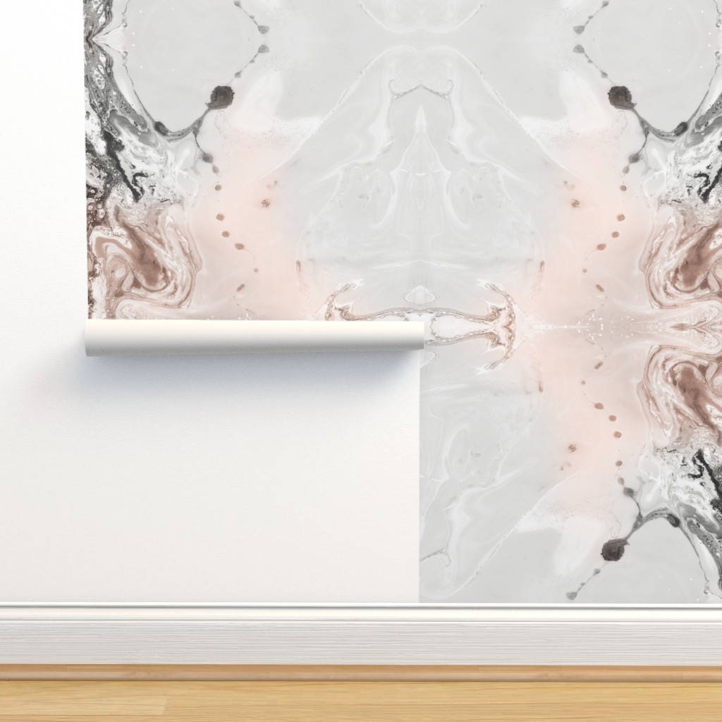 Mjuktoch Elegant, Rosa Guld Marmor Wallpaper