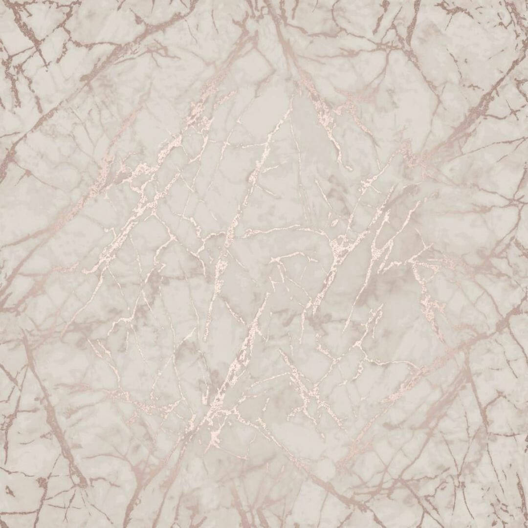 Sparkling Pink and Gold Luxury Marble Wallpaper