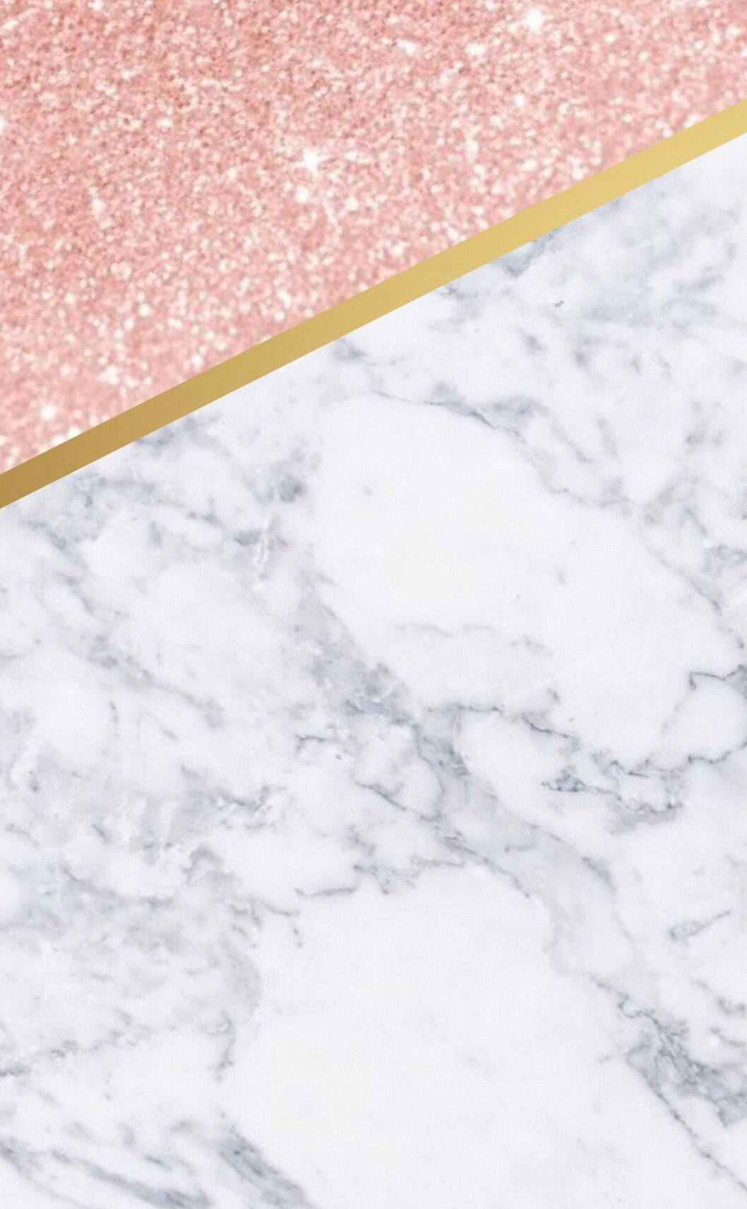 Caption: Luxurious Pink Gold Marble Texture Wallpaper