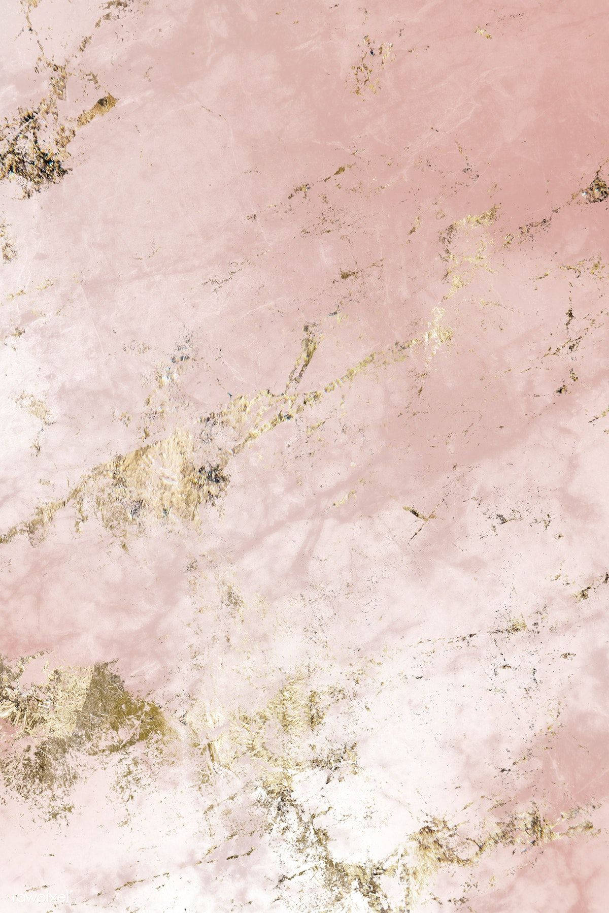 Pink And Gold Marble Wallpaper
