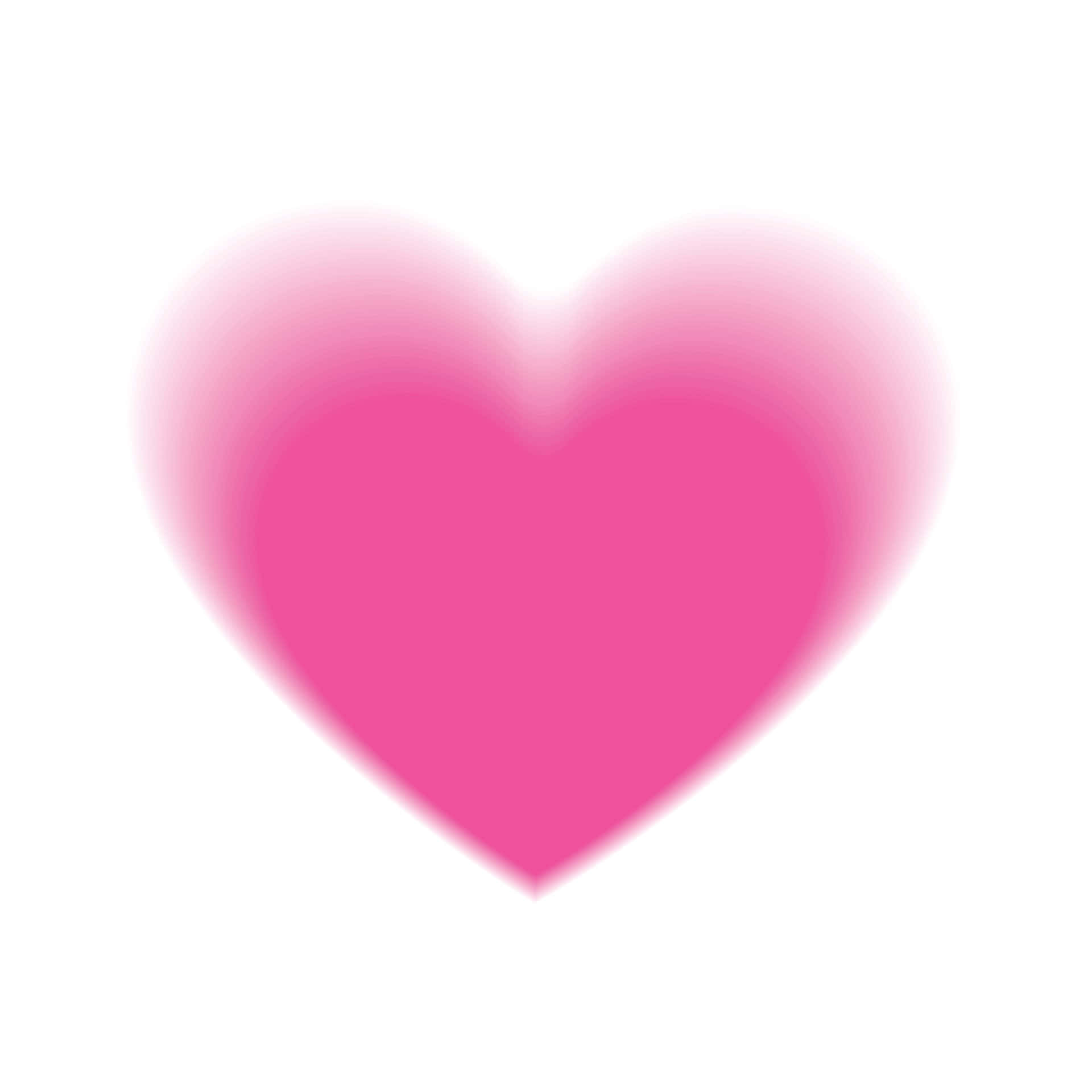 Pink Gradient Blurry Heart Wallpaper
