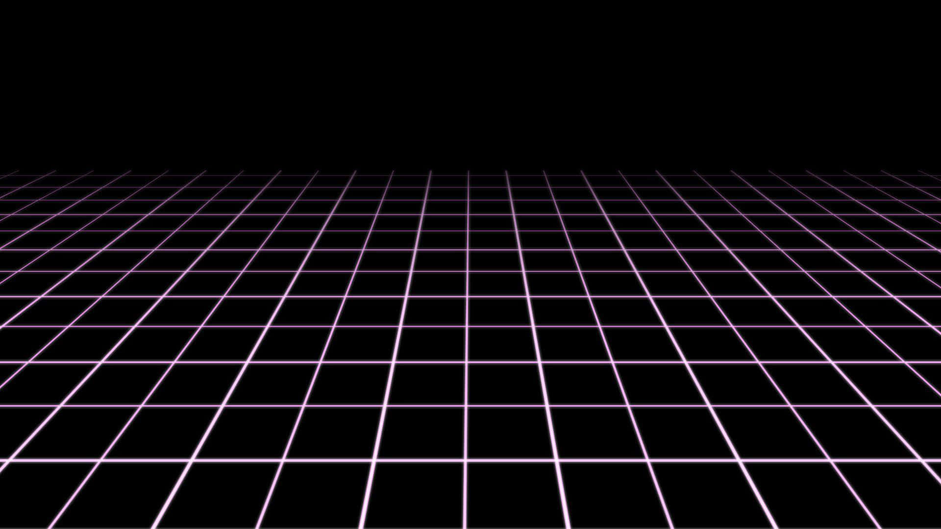 Minimalist Pink Grid Background