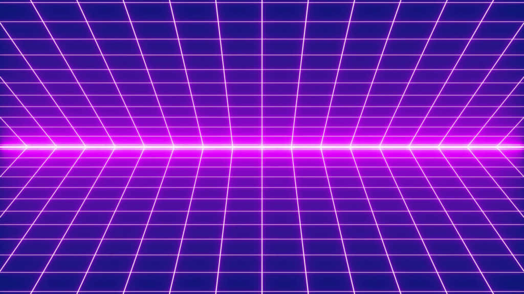 A Purple Grid With A Blue Background Wallpaper