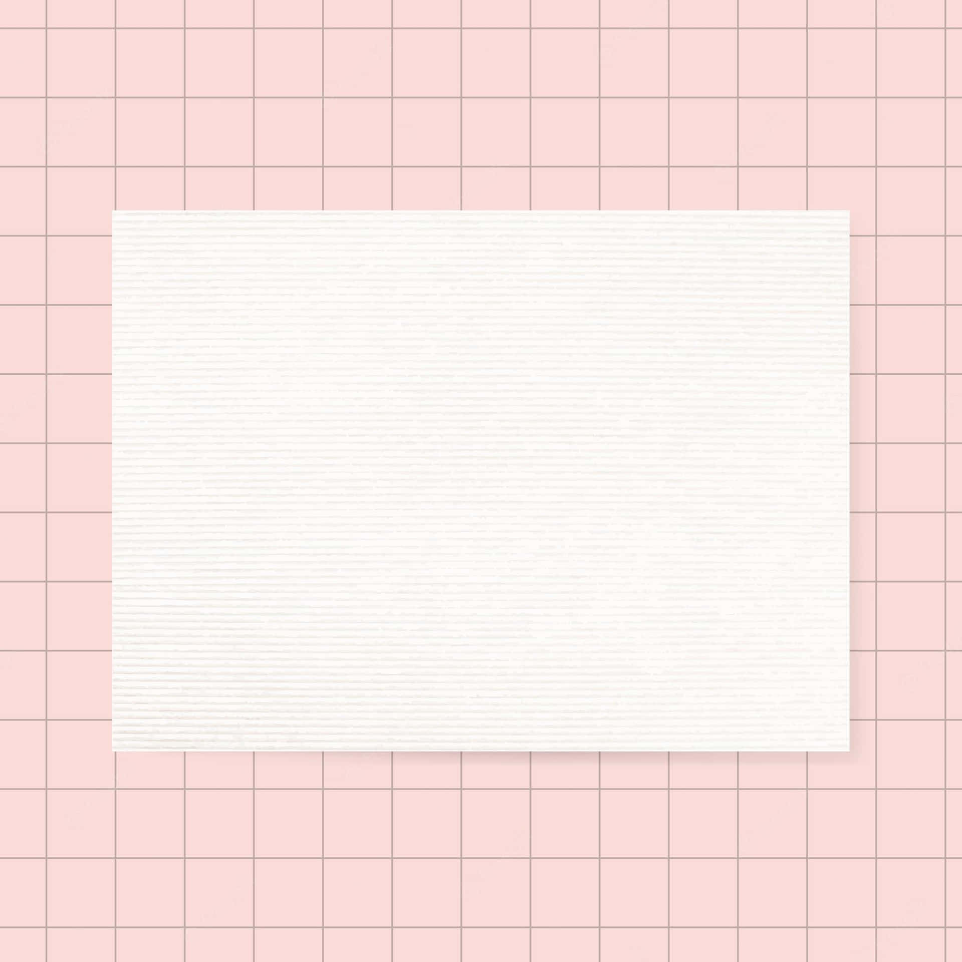 A close-up of a pink grid background Wallpaper