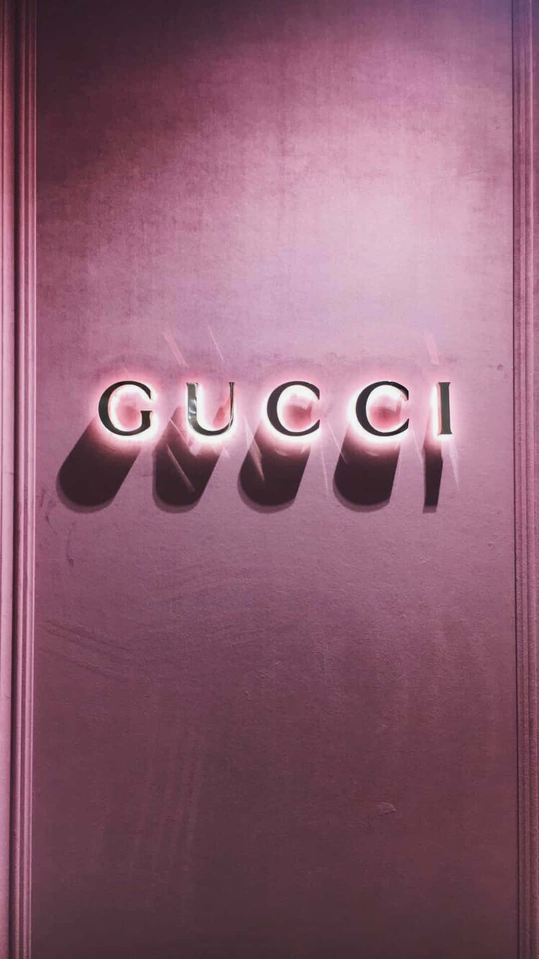 Pink Gucci 4k Phone Wallpaper