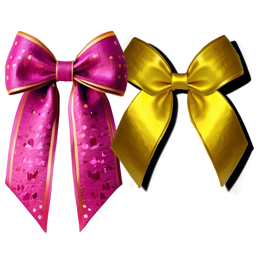 Pink Hair Bow Png Esr PNG
