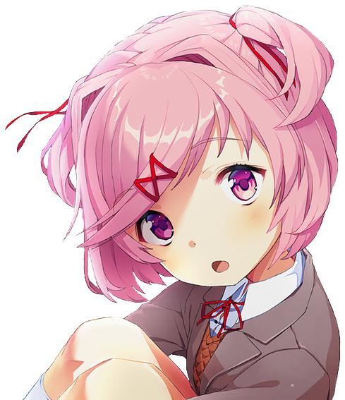 Pink Haired Anime Girl Emoji.png PNG