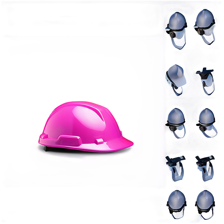 Pink Hard Hat Png Kmm62 PNG