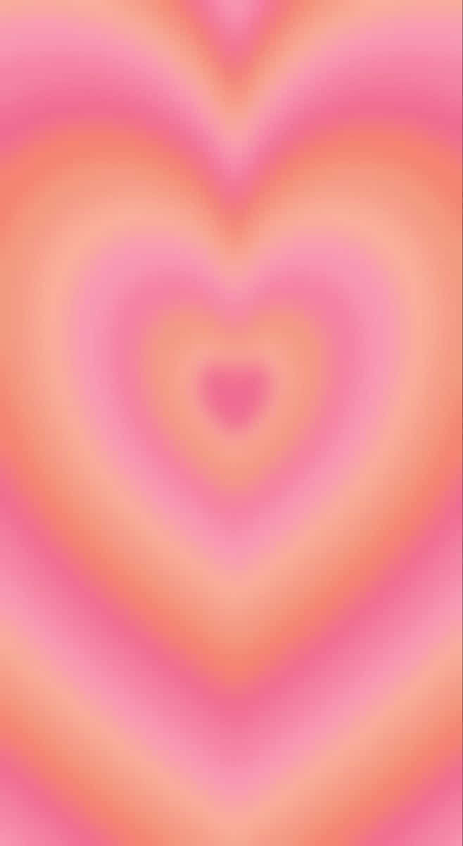 Download Pink Heart Aura Abstract Wallpaper | Wallpapers.com