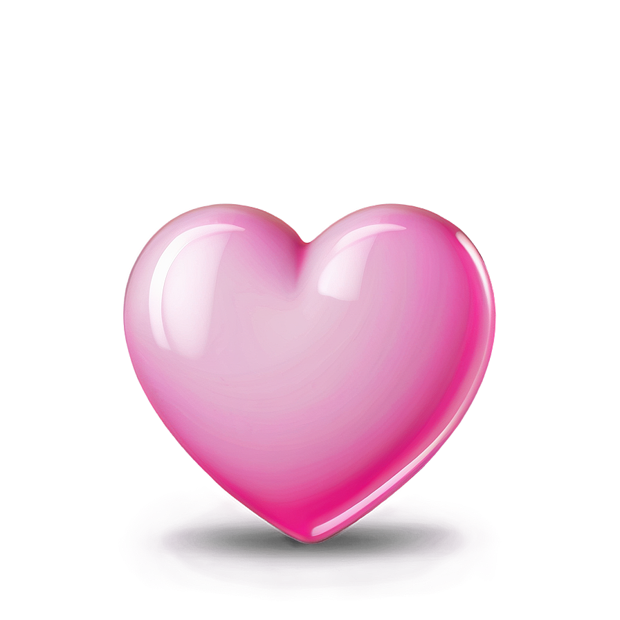 Pink Heart Emoji Background Png 06262024 PNG