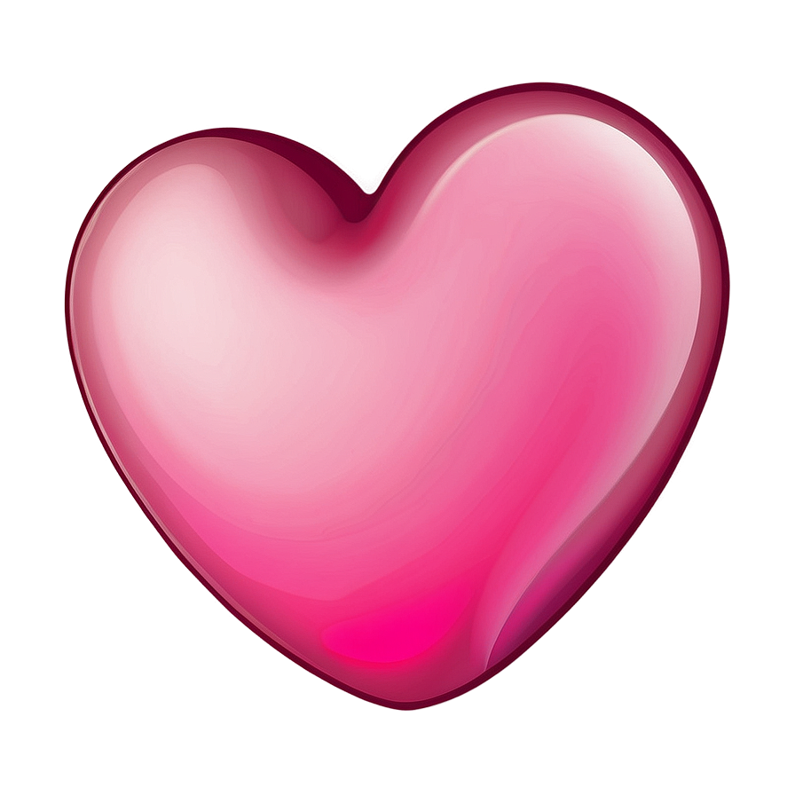 Pink Heart Emoji Clipart Png Rhl81 PNG