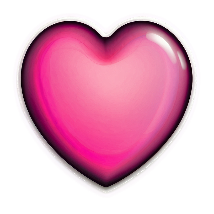 Pink Heart Emoji Icon Png Ngm64 PNG