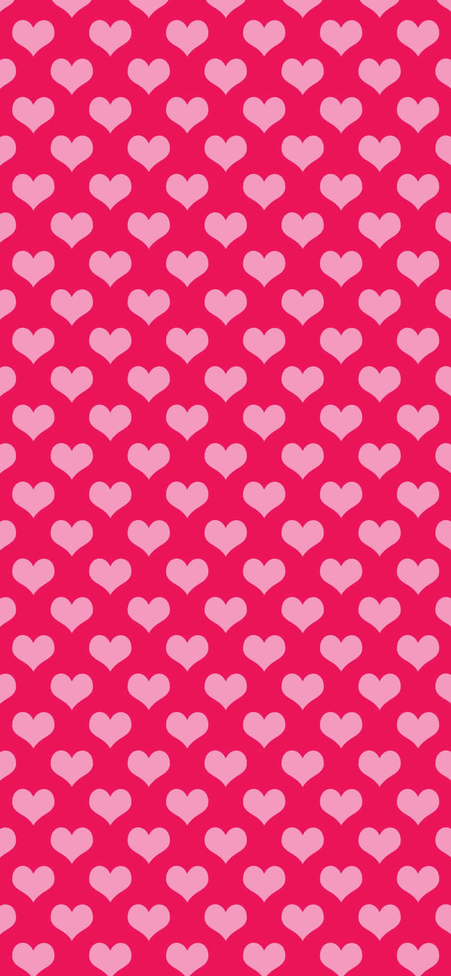 Pleasant Tiny Pink Hearts Iphone Wallpaper